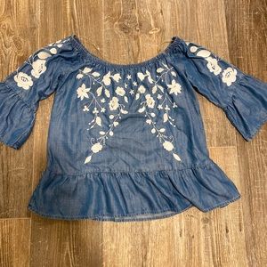 Nice top off the shoulders really comfy